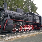 Паровоз-памятник Эр-795-82