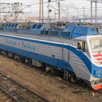 ЭП10-004 на тракционном пути локомотивного депо Санкт-Петербург - пассажирский - Московский
